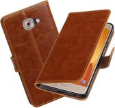 BestCases.nl Samsung Galaxy J7 Max Pull-Up booktype hoesje Bruin
