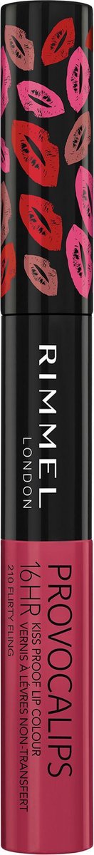 Bol.com Rimmel London Provocalips Lip Color Lippenstift - 210 Flirty Fling aanbieding