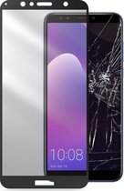 Cellularline - Huawei Y7 (2018), SP tempered glass capsule, zwart