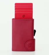 C-secure RFID Creditcardhouder - 8 pasjes - Rood
