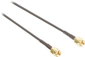 Valueline SMA (m) - SMA (m) kabel - RG-174 / 50 Ohm - 1 meter