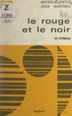 Omslag Le rouge et le noir, de Stendhal