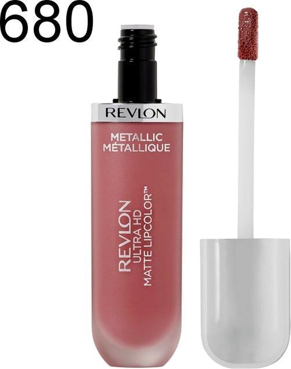 Goedkoopste Revlon Ultra HD Matte Metallic Lipcolor - 680 Glam