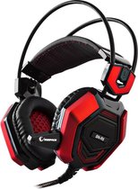 Rampage SN-R5 X-Core Gaming headset zwart met rood