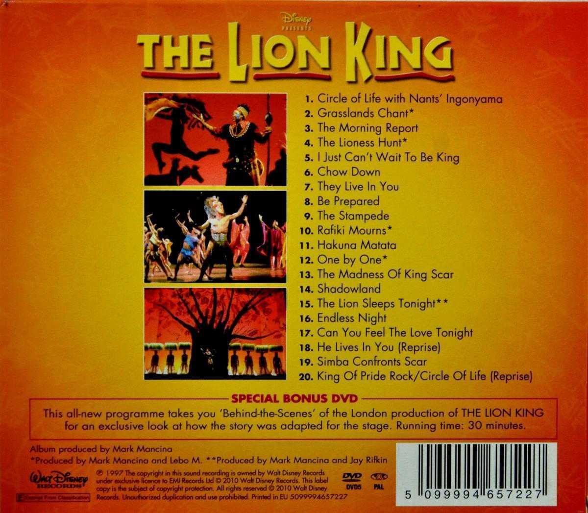 The Lion King (Original Broadway Cast), various artists Muziek