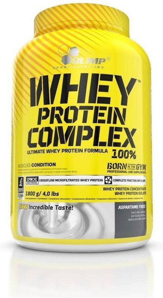 Olimp Whey Protein Complex 100% - Strawberry (1,8kg)