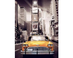 SEOS Shop ® Diamond Painting Volwassenen - Diamond Painting Kinderen - Diamond Painting Pakket Volledig - Taxi in New York - 30x40cm