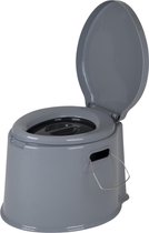 Bo-Camp Draagbaar Camping Toilet - 7 Liter - Grijs