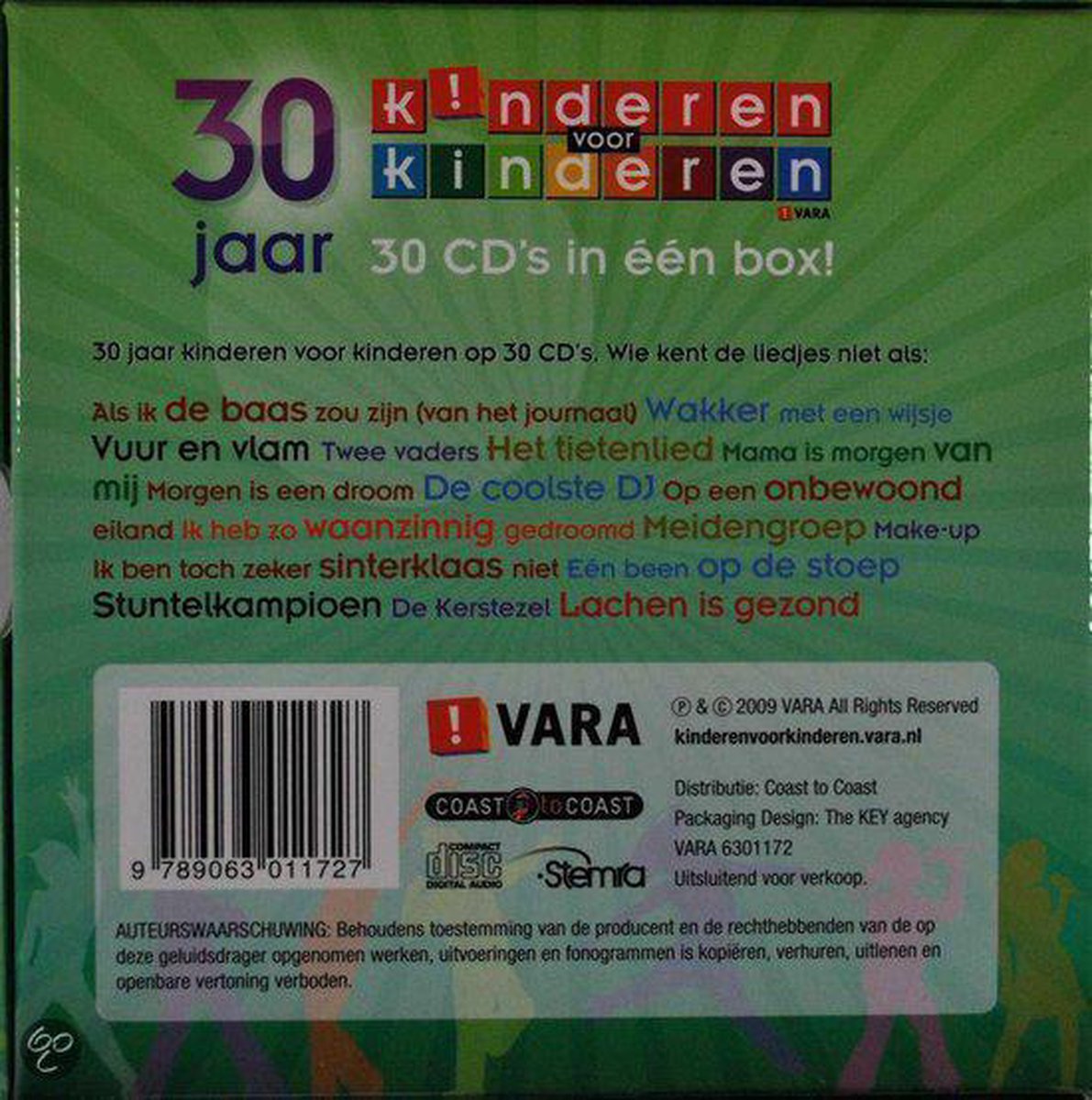 30 Jaar Kinderen Voor Kinderen - Cd 1 t/m 30, Kinderen voor Kinderen | CD  (album) | Muziek | bol.com