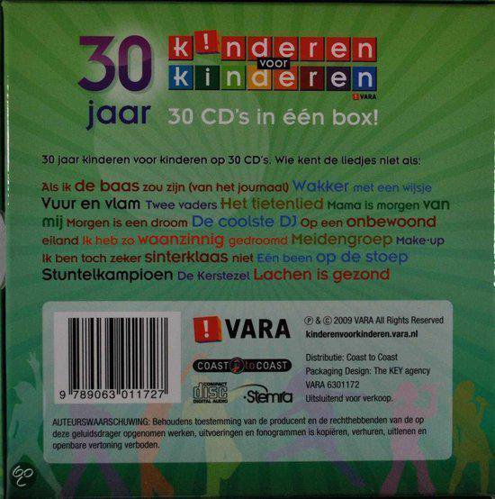 Bejaarden kanaal Verouderd 30 Jaar Kinderen Voor, Kinderen voor Kinderen | CD (album) | Muziek |  bol.com