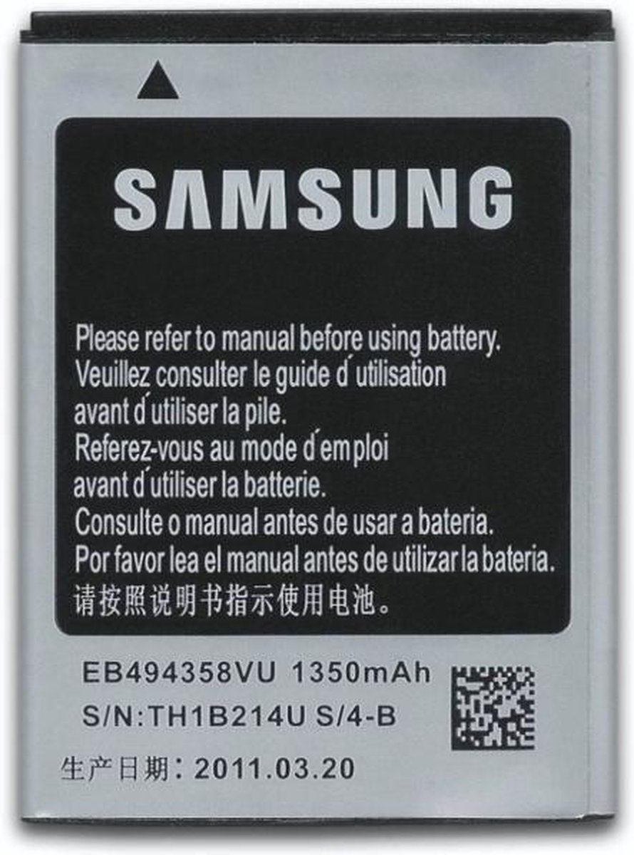 Samsung Galaxy Ace S5830 / Gio GT-S5660 Originele Batterij / Accu | bol.com