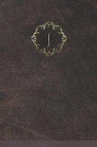 Monogram  J  Notebook
