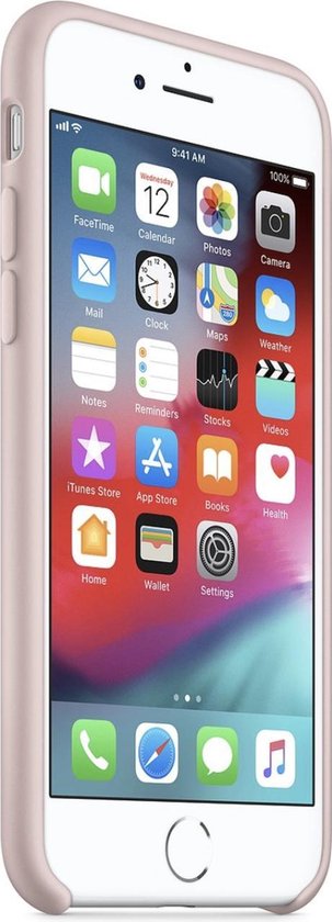 Coque arrière en silicone de luxe pour Apple iPhone 6 - iPhone 6s - Rose  sable -... | bol