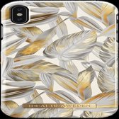 iDeal of Sweden Fashion Case Platinum Leaves iPhone Xs Max