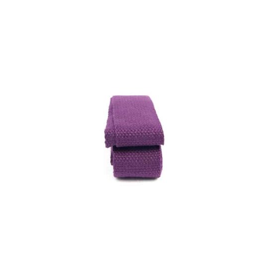 Yoga riem D-ring paars katoen - 250x3 cm van Merkloos — afbeelding 5