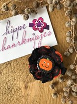 Bloemknipje Halloween pompoen