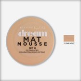 Maybelline Foundation Dream Matte Mousse 012 Fair Ivory