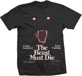 StudioCanal Heren Tshirt -XL- The Beast Must Die Zwart