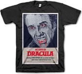 StudioCanal Heren Tshirt -S- Scars Of Dracula Zwart