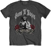 Guns N' Roses Heren Tshirt -XL- Death Men Grijs