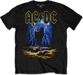 AC/DC Heren Tshirt -M- Highway To Hell Zwart