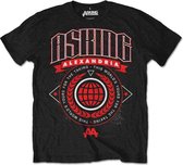 Asking Alexandria Heren Tshirt -L- This World Zwart