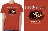 Motley Crue Heren Tshirt -XL- The Dirt Rood
