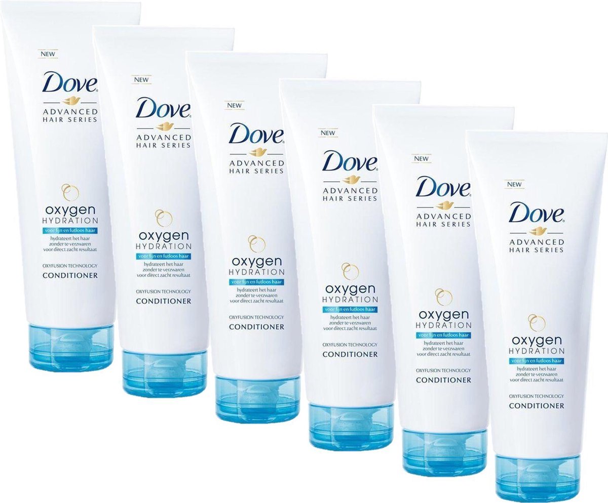 Dove Advanced Hair Series Oxygen Hydration Conditioner - 6 x 250 ml