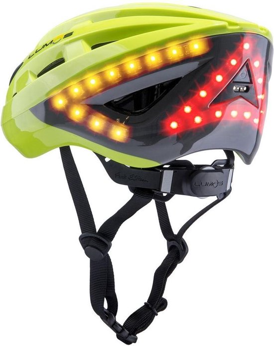 Lumos Kickstart Mips Helm - Lime Green (54-61cm) | bol.com