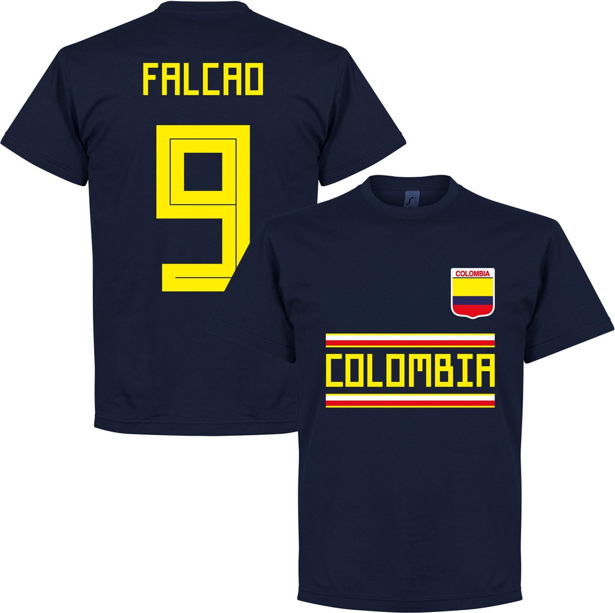 Colombia Falcao 9 Team T-Shirt - XXXL