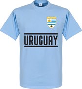 Uruguay Team T-Shirt - Licht Blauw - S