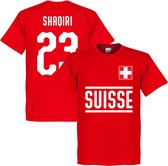 Zwitserland Shaqiri 23 Team T-Shirt - XXXL