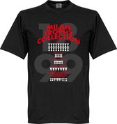 AC Milan Trophy Collection T-Shirt - Zwart - XS