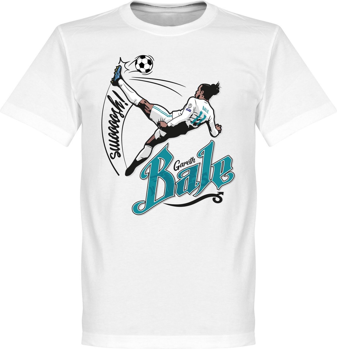 Bale Bicycle Kick T-Shirt - Wit - XL