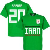 Iran Sardar 20 Team T-Shirt - Groen - M