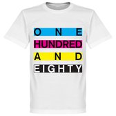 One Hundred & Eighty Banner DARTS T-Shirt - L