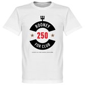 Rooney 250 Goals Manchester United T-Shirt  - 4XL