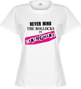 Never Mind The Bollocks It's Coming Home Dames T-Shirt - Wit - XXL