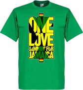 One Love Jamnin For Jamaica T-Shirt - XL