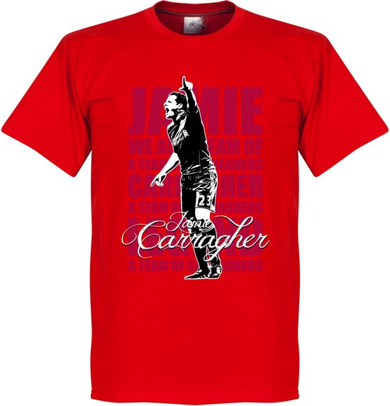 Jamie Carragher Legend T-Shirt - Rood - S