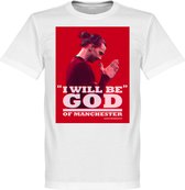 Zlatan God of Manchester T-Shirt - XL