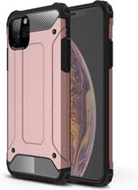 Lunso - Armor Guard hoes - Geschikt voor iPhone 11 Pro Max - Rose Goud
