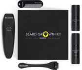 Baardgroei kit - Baardolie - Baard groei set - Baardhaar - Baardgroei stimuleren - Beard oil - 5 delig cadeau