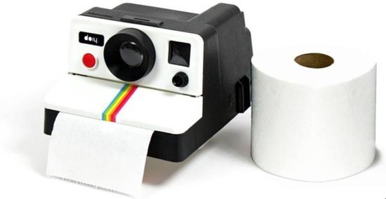 Polaroid Camera Toiletrolhouder - WC-rol houder - Vintage | bol.com