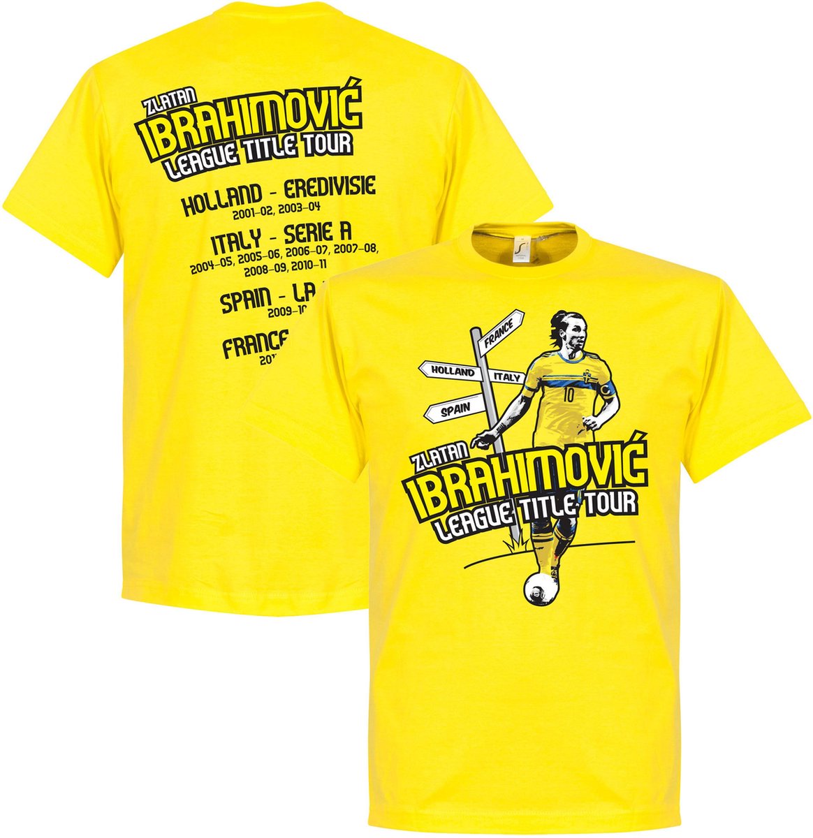 Zlatan Ibrahimovic Tour T-Shirt - L