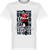 Bryan Robson Legend T-Shirt - XS