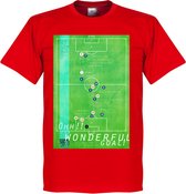 Pennarello Michael Owen 1998 Classic Goal T-Shirt - XXXL