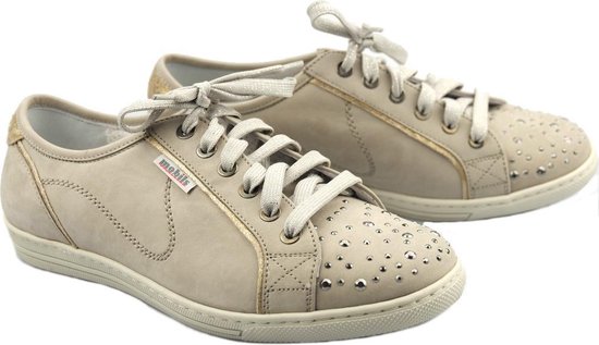 Mephisto Holda sand - dames sneaker - beige - maat 38.5 (EU) 5.5 (UK)