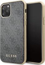 Guess 4G Hard Case - Apple iPhone 11 Pro (5.8'') - Grijs
