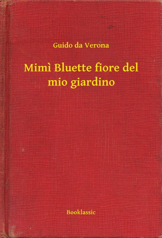 Mimi Bluette fiore del mio giardino - cover